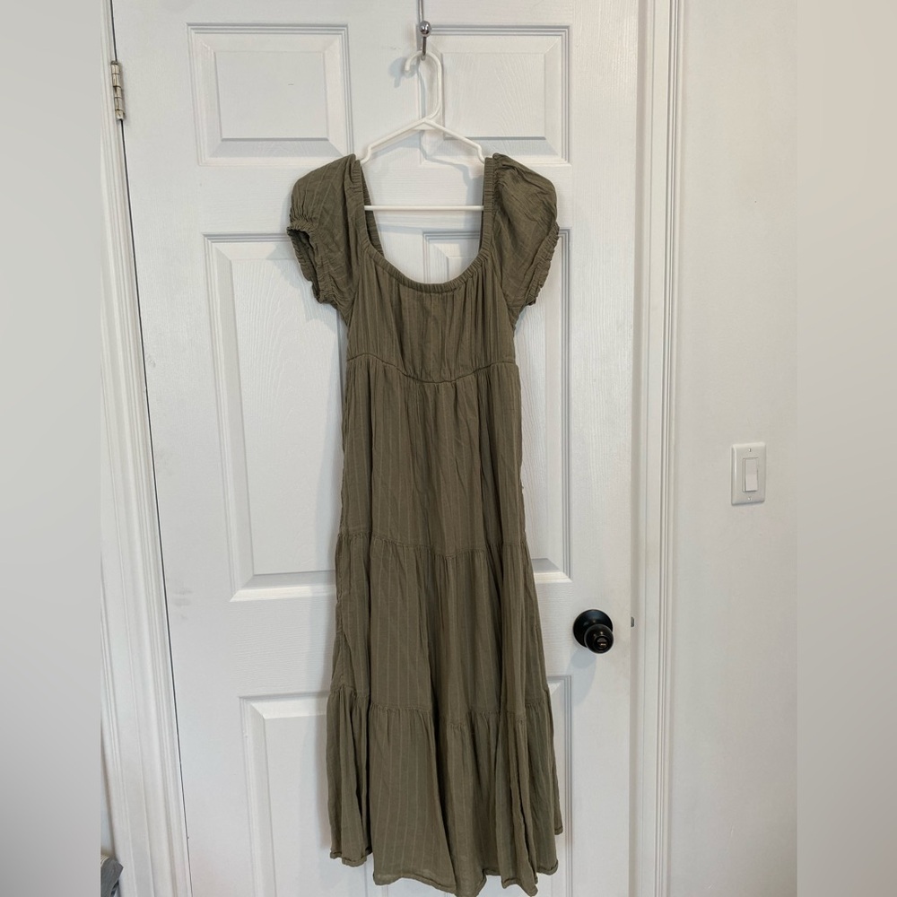 Boho American Eagle Maxi Dress Size Small